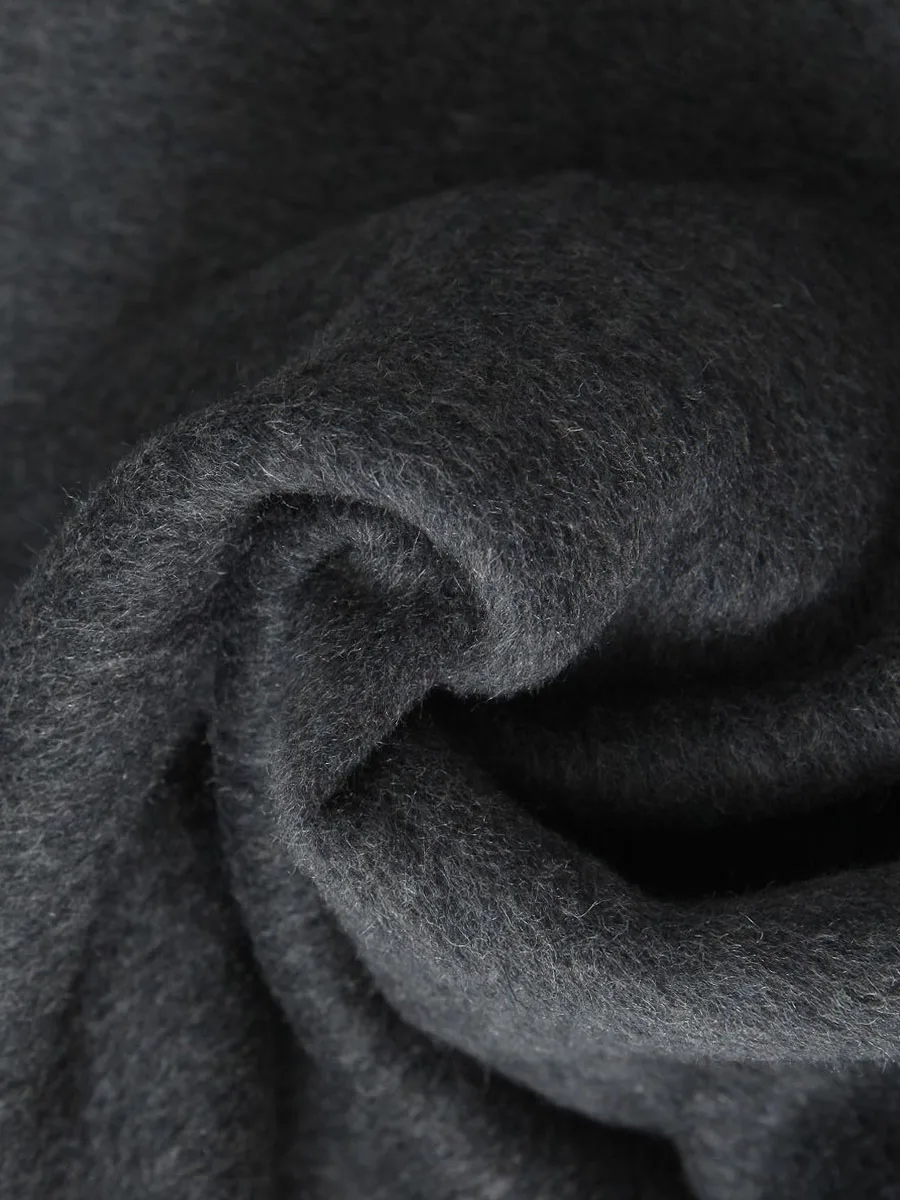 Fashion Plus Size Women's Overcoat Premium Double-Faced Woolen Commuter Sheep Wool Blend Long OUTERWEAR Stylish Autumn Winter