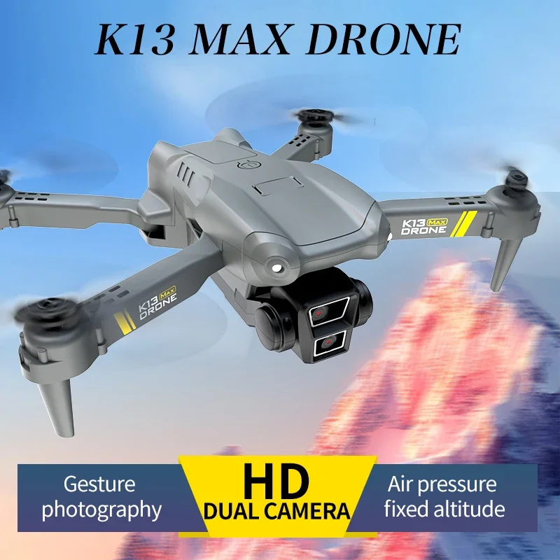 K13 MAX Drone 5G Professional Smart Obstacle Avoidance FPV 8K HD Dual Camera WIFI Brushless Motor Aerial Quadcopter Toys