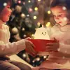 Night Lights for Kids Pear Shaped Cute Silicone Nightlight 7 Colors Dimmable Night Lamp USB Charging for Bedroom Bedside Room 5