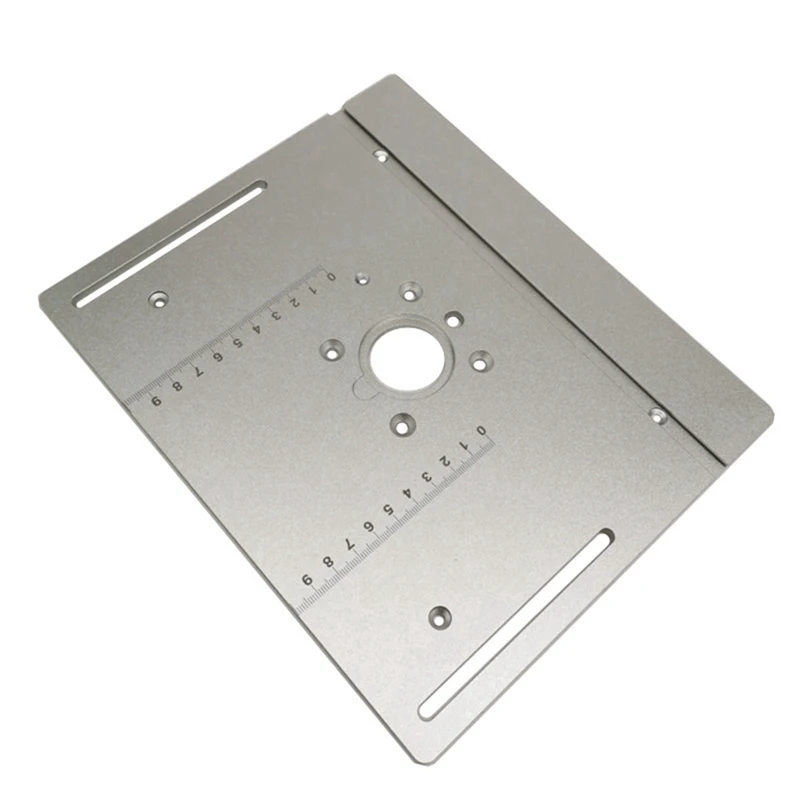 

Router Table Insert Plate For Woodworking Benches Table Saw Guide Aluminium Profile Fence Sliding Brackets