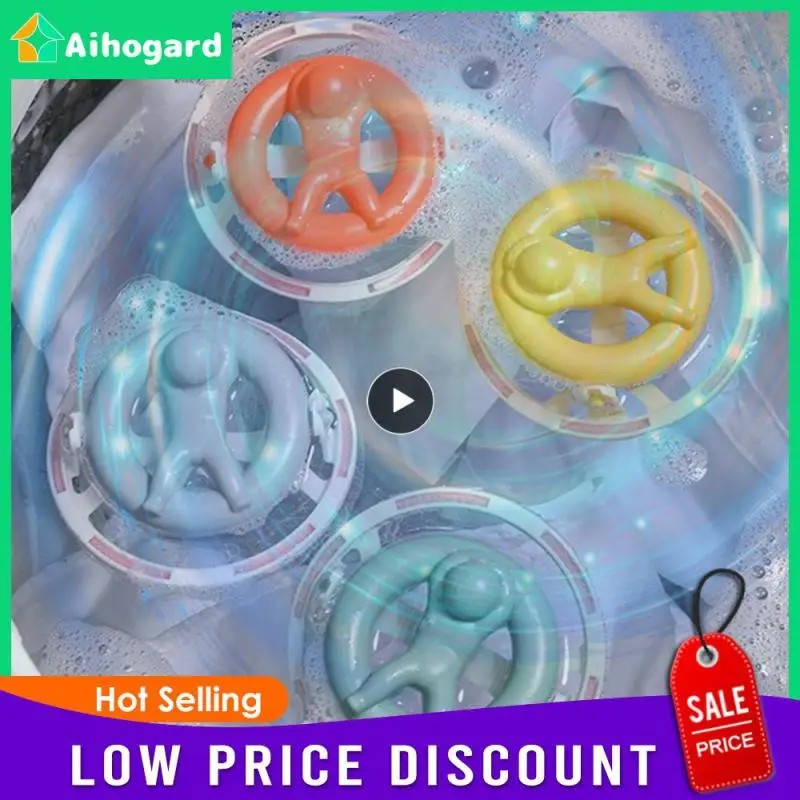 Washing Machine Filter Effective Hair Absorption Light Suspension Durable V-shaped Design Swimming Ring Washing Ball 30g