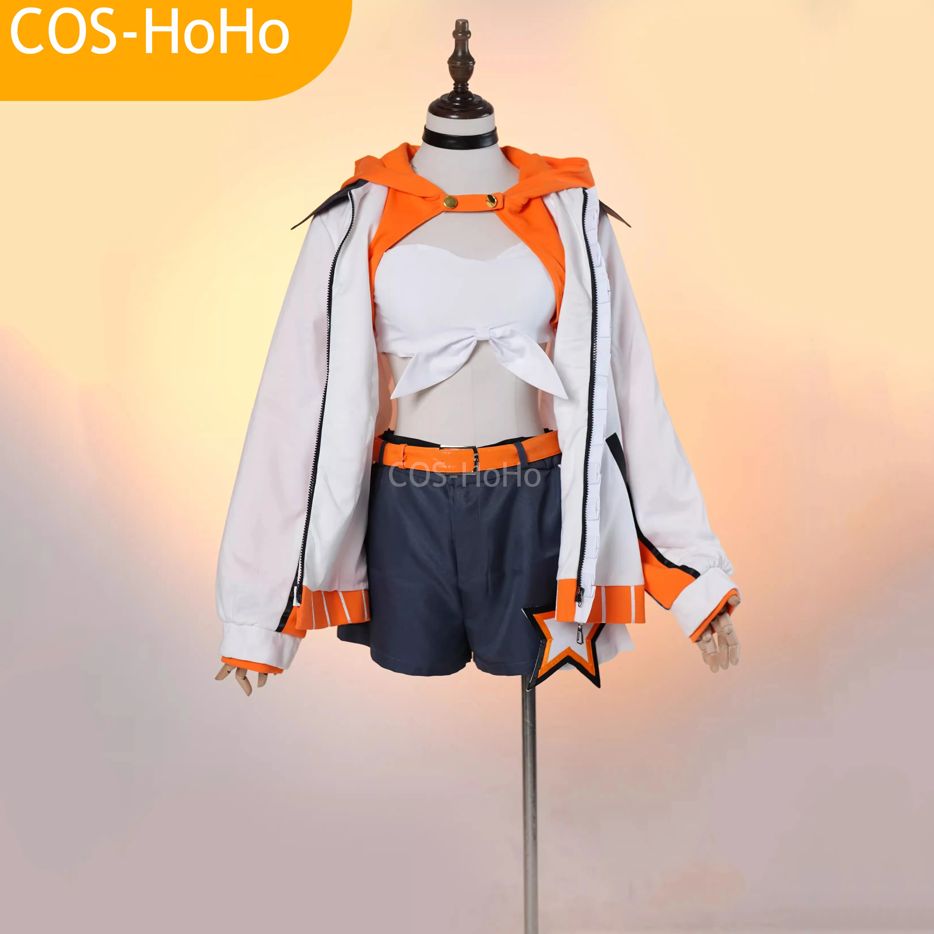 

COS-HoHo Anime Honkai Impact 3rd Kiana Kaslana Game Suit Sweet Lovely Cosplay Costume Halloween Party Role Play Outfit Women