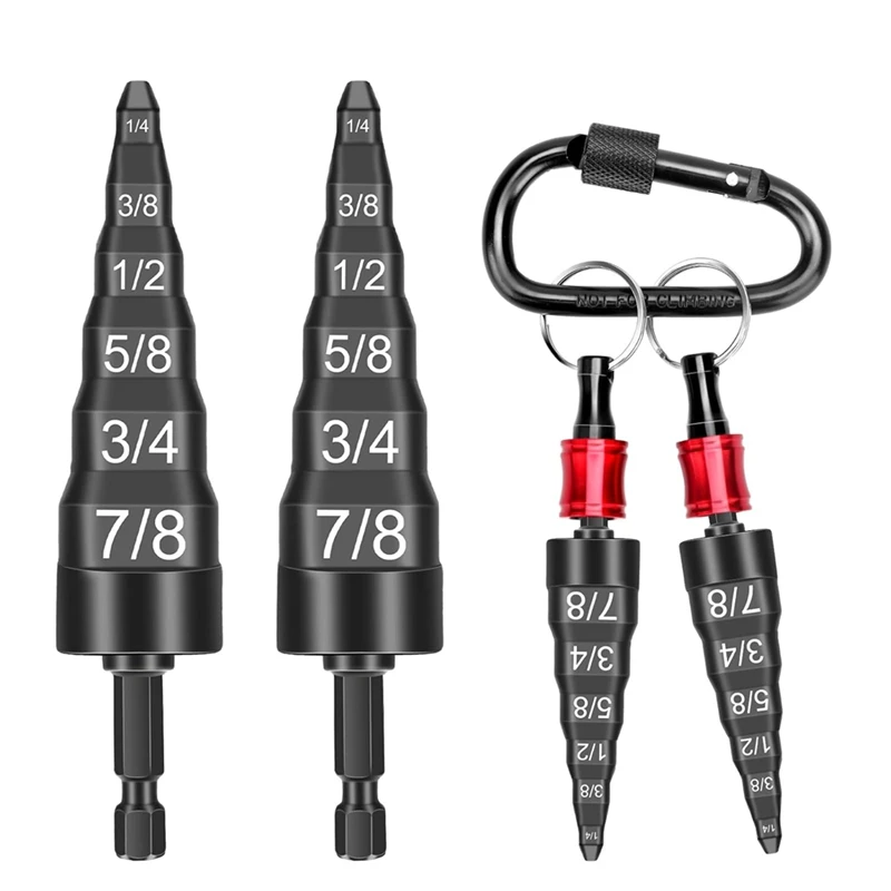 B49B-6-In-1 Swage Tool HVAC Repairing Set,Air Copper Tube Expander Swaging Tool With 1/4In 3/8In 1/2In 5/8In 3/4In 7/8In Bits