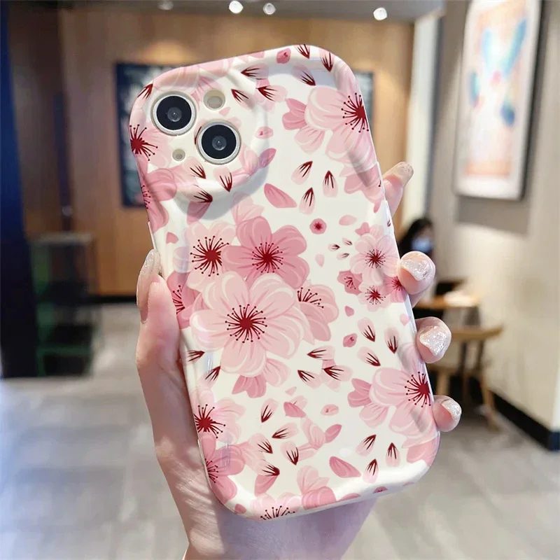 Cherry Blossom Floral Phone Case Cover
