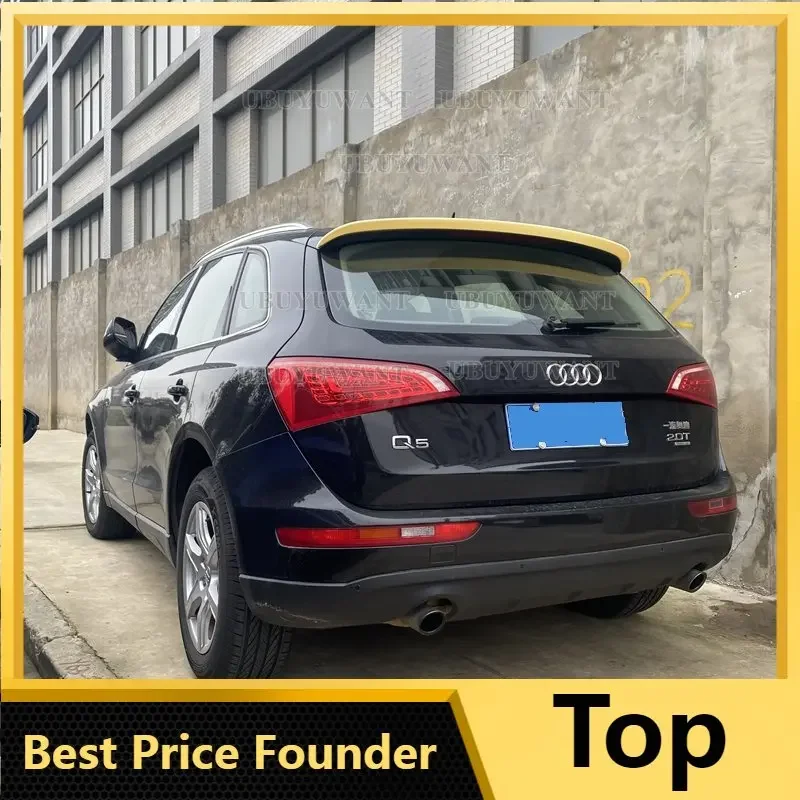 

Высококачественный задний спойлер из АБС-пластика для Audi Q5 2011-2018, крышка багажника, Стайлинг автомобиля