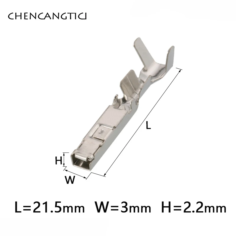 Terminal Connector 20 Pcs Car Crimp Splice Auto Wire Cable Female or Male 2.2 MM Series Pin for HYUNDAI KIA VW