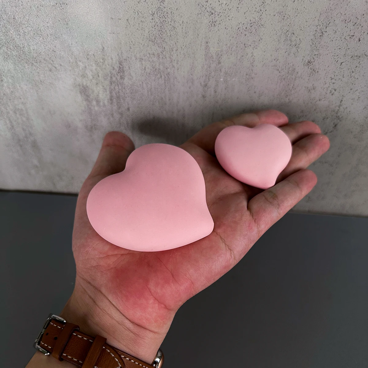 Silicone Mold Heart Shaped Soap Making DIY epoxy resin Candle Material Kit Craft Supplies Home Decor