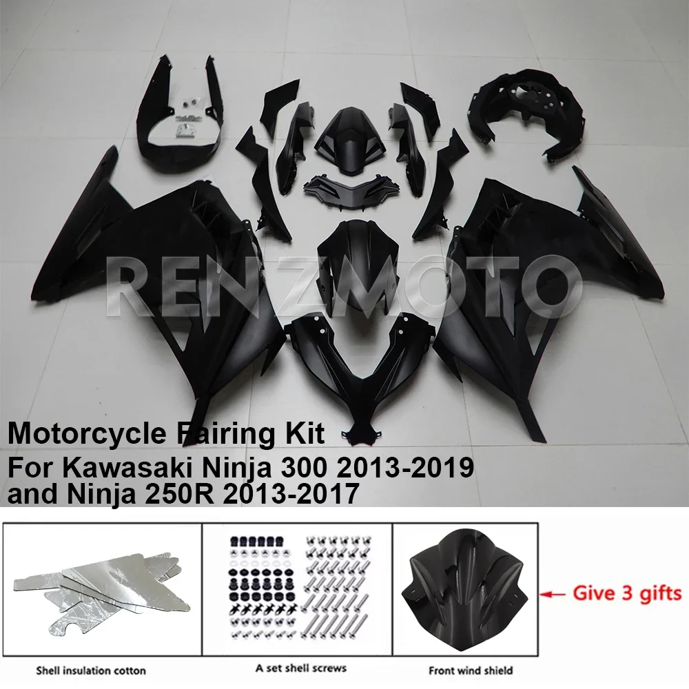 

Обтекатель R/Z K39B01 для Kawasaki Ninja 300 13-19 Ninja 250R 13-17, комплект для мотоцикла, декоративный пластиковый защитный корпус