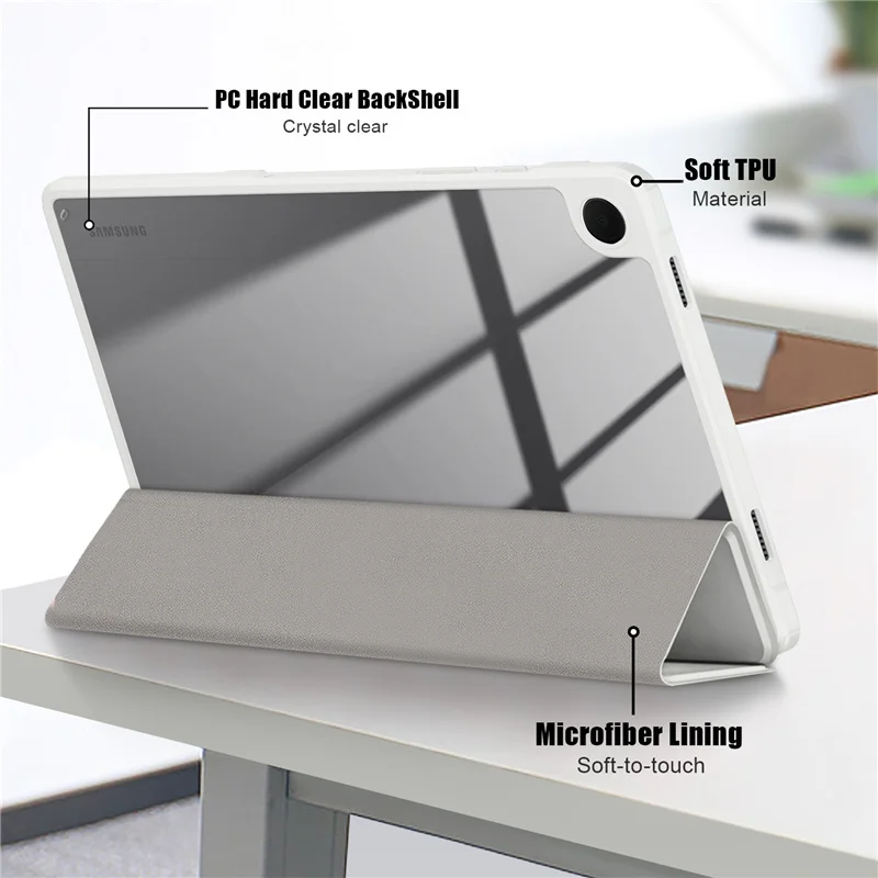 Transparent TPU Back Shell Tablet Case for 11'' Galaxy Tab A9 Plus (2023)