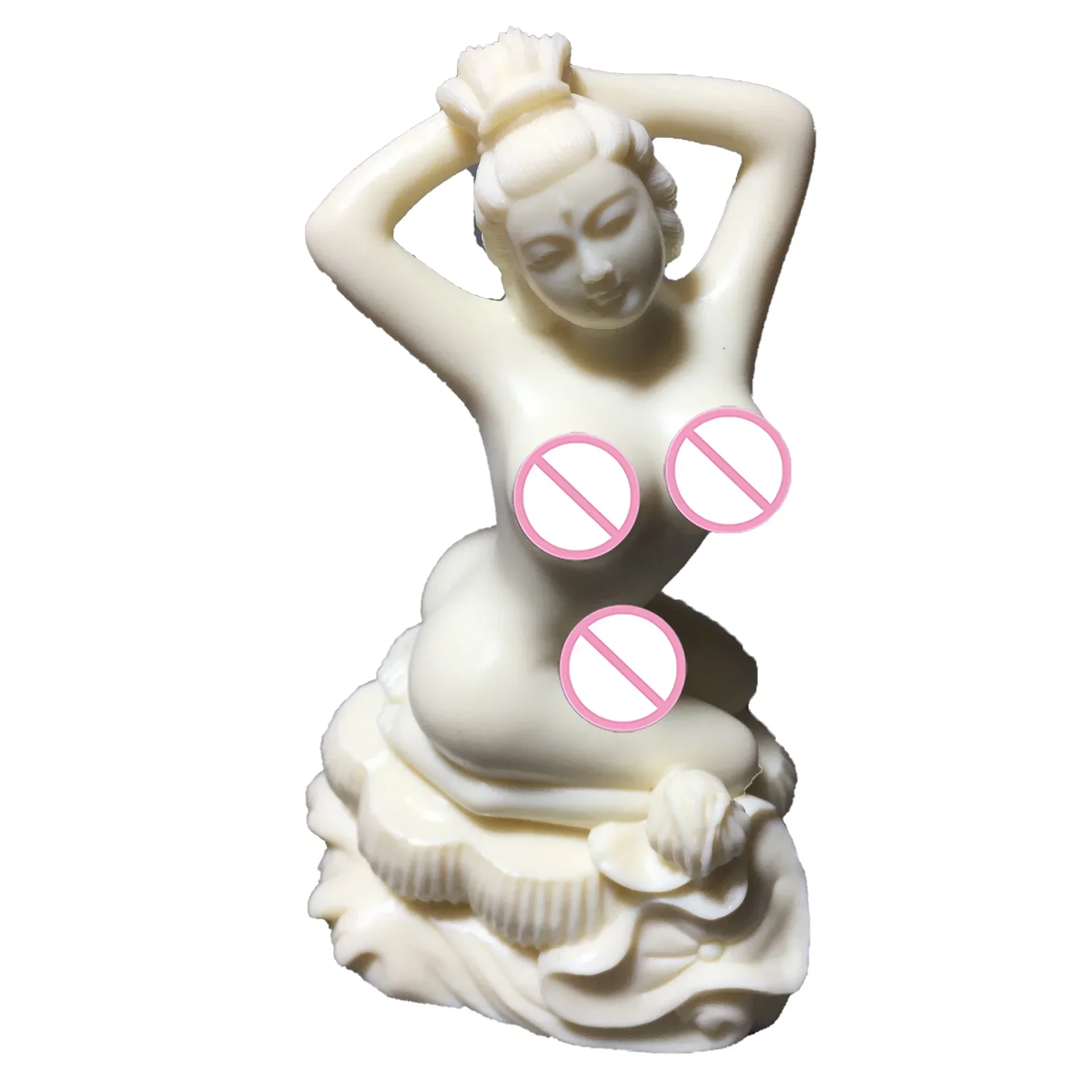 

Resin Body Art Beauty Nude Small Statue Resin handmade sculpture Cute home room, car, office decoration accessories