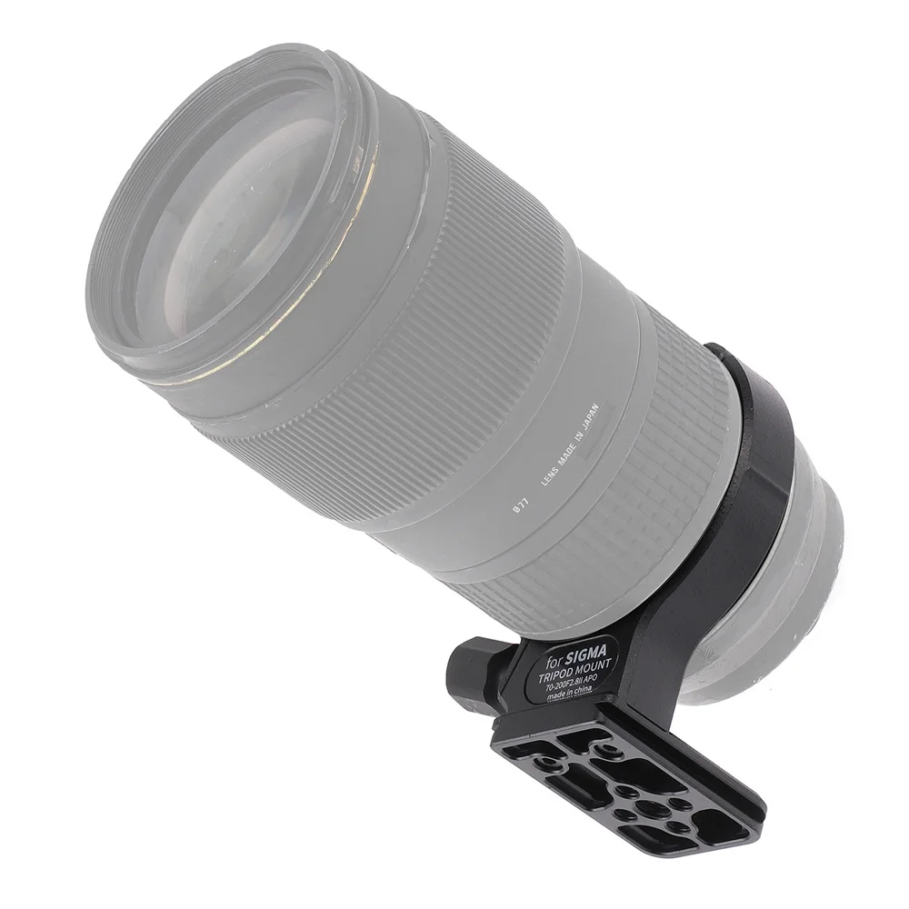 Anel de Montagem de Tripé Liberação Rápida Colar com Parafuso para Sigma Apo 70200 mm F2.8 ii ex dg 77 mm Lente de Câmera - Image 2