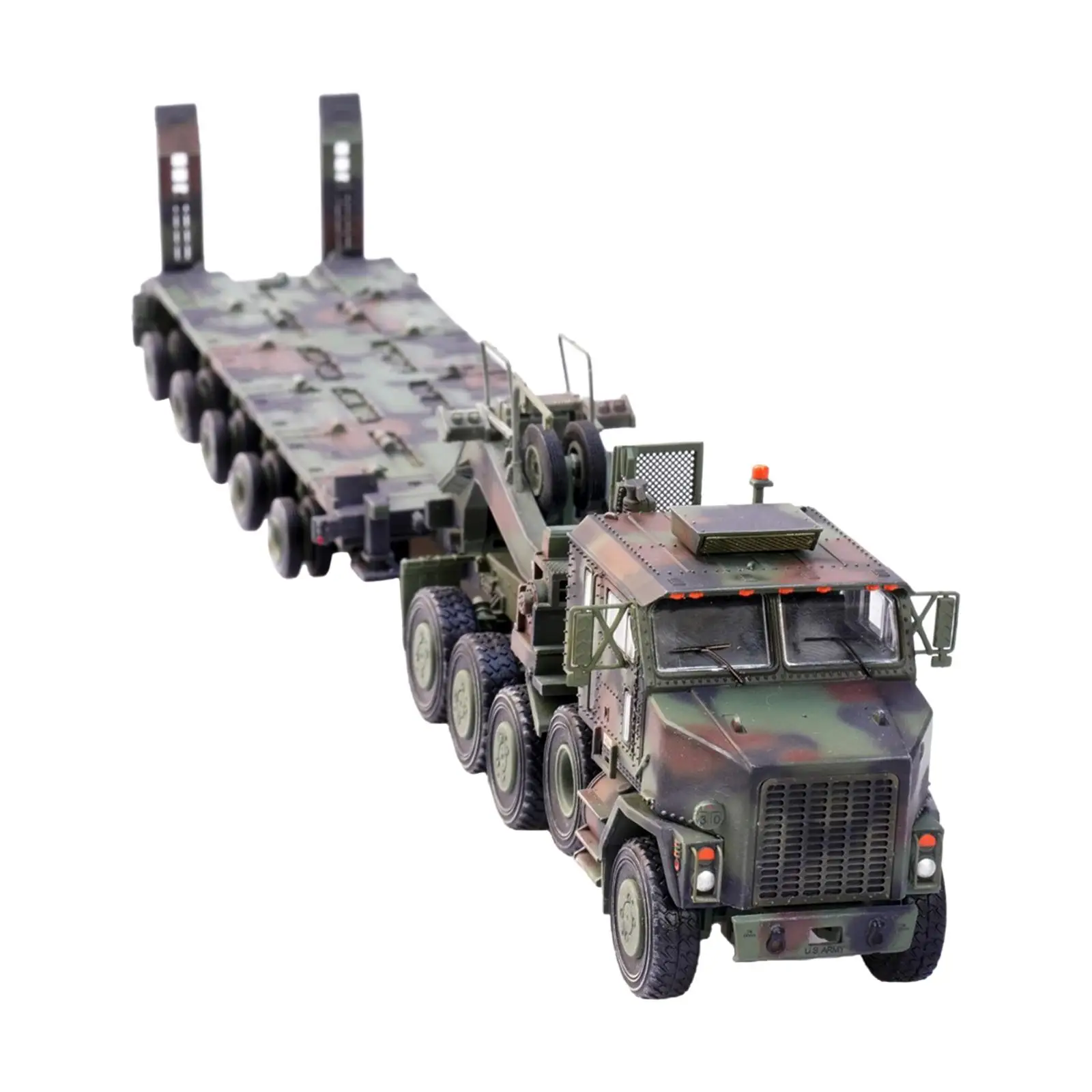 

1:72 Scale Heavy Equipment Transporter for Children Girls Table Scene