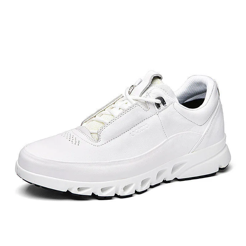 Genuine Leather Shoes Men Leisure Loafers Walking Hiking Sneakers Breathable Fashion leather shoes,men sneakers,men loafers