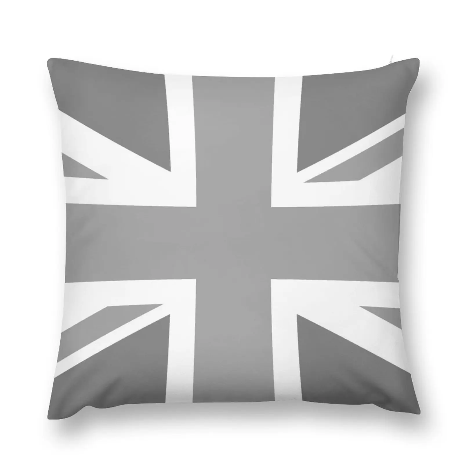 

Union Jack Flag in Grey and White Throw Pillow Cushion Cover Set Sofa Pillow Cover Room decorating items