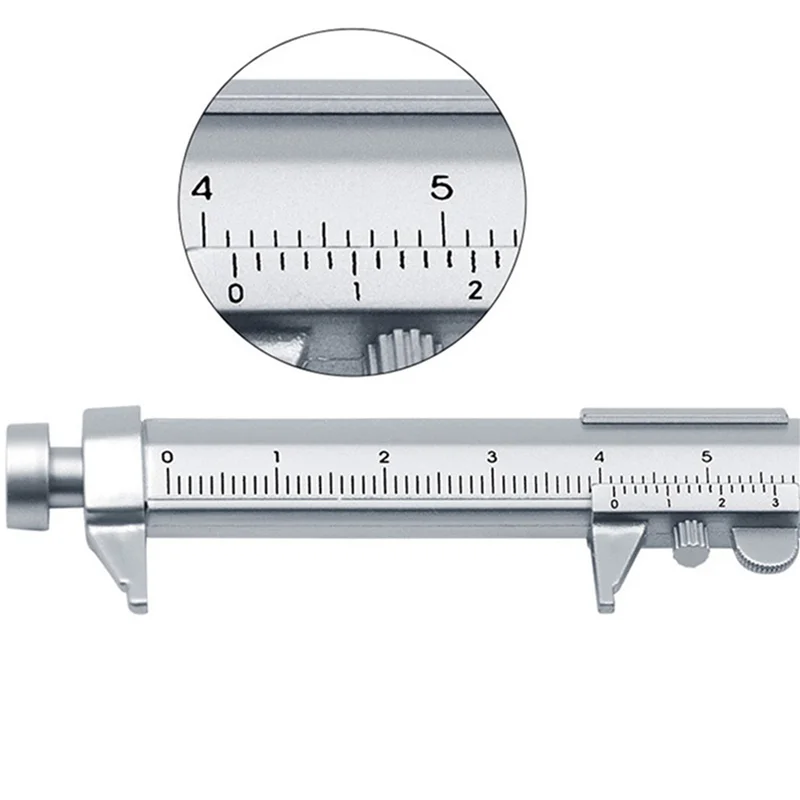 A95Q-40Pcs 다기능 1.0Mm 젤 잉크 펜 버니어 캘리퍼스 롤러 볼펜 편지지 볼펜 파란색 잉크