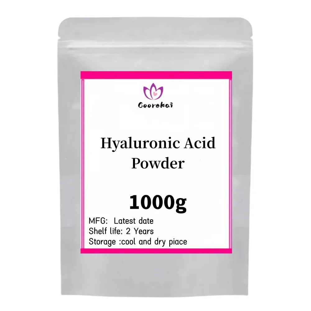 

Pure 99% Hyaluronic Acid Powder Cosmetic Grade, Anti Aging, Moisturizing Skin Whitening Cosmetic Material