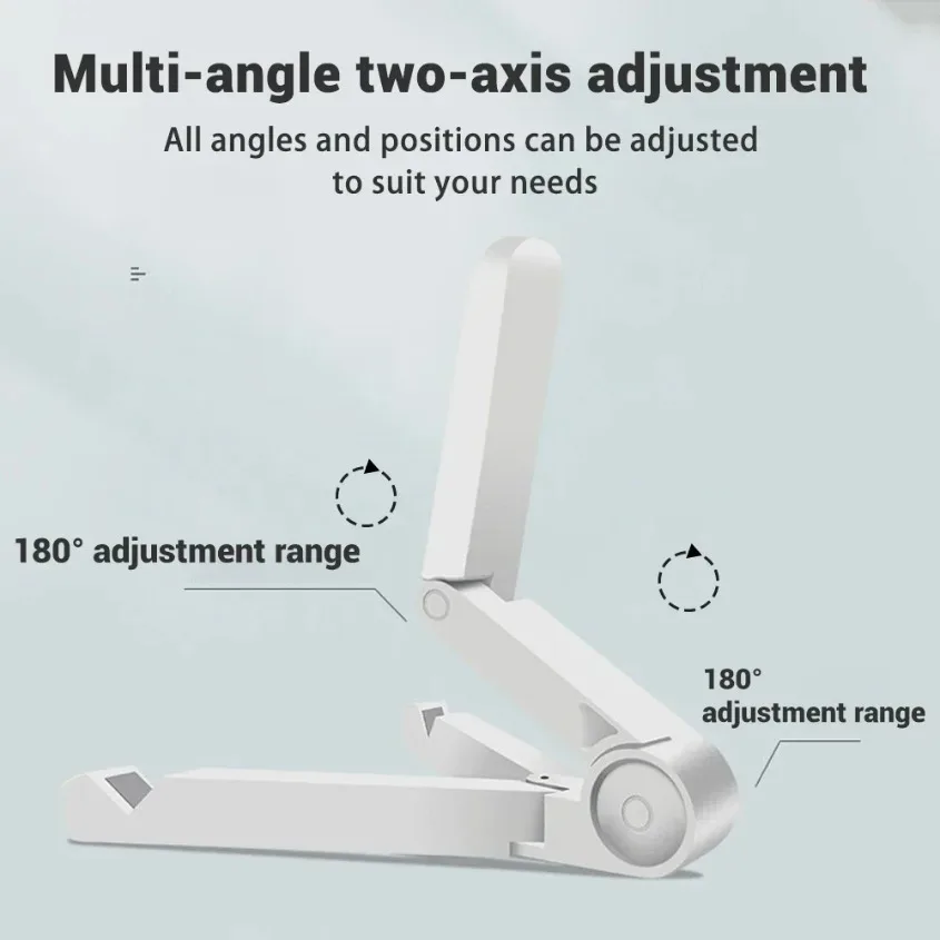 Portable Folding Triangular Tablet Phone Stand - Easy to Carry