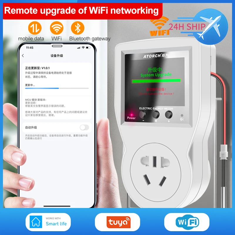 Wifi Soquete Termostato Digital Incubadora Controlador de Temperatura Tomada com Temporizador Aquecimento de Refrigeração 10a 16a Tuya-s1