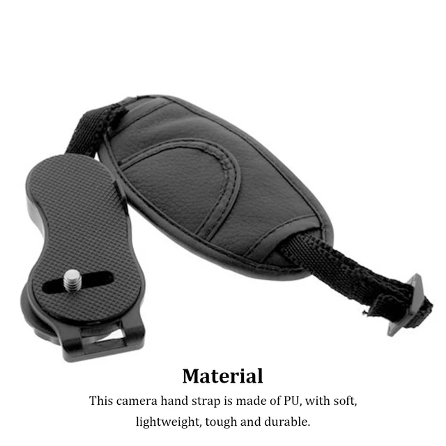 Cinturino Da Polso Per Fotocamera - Presa Sicura E Regolabile, Per DSLR E Mirrorless