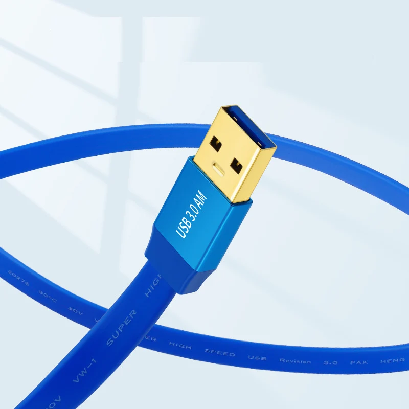 1M 2M USB 3.0 플랫 남성 여성 연장 케이블 5 Gbps 0.6M PC 스마트 TV Xbox One SSD 프린터 USB 허브 마우스 하드 드라이브 키보드용
