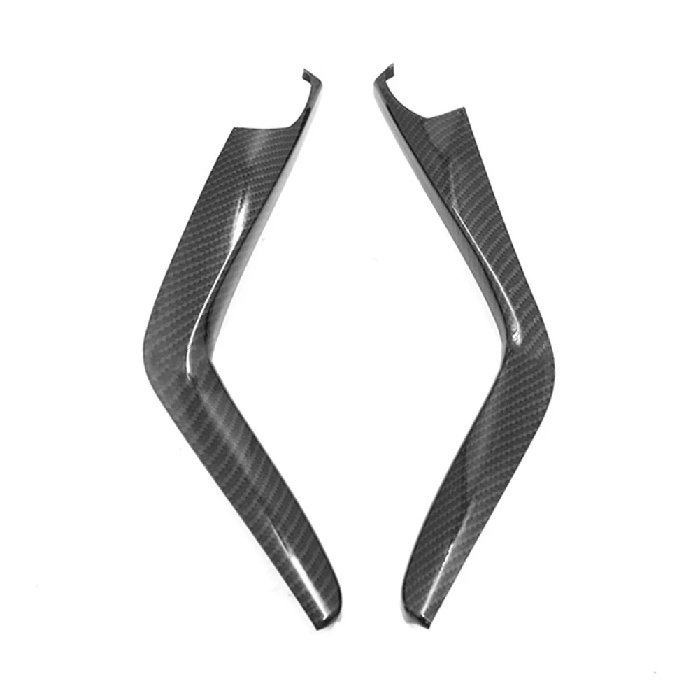 

2pcs Carbon Fiber Gear Shift Panel Cover Trim For Honda Civic 2014-2019 Home Replace Vehicle Accessories Car Spare Parts