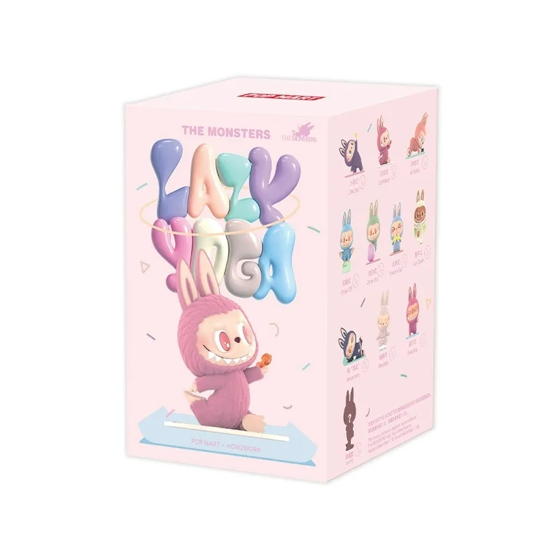 thumbnail image 1 of Original de la serie Monsterlabubu Lazy Yoga, linda muñeca Labubu Blind Box, colección de juguetes sorpresa, decoración de mesa, bolsa de adivinación de juguete, 1 of 5