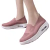 Mesh Surface Women's Sports Shoes Breathable Material Thin Design Running Sneakers Air Cushion Soft-Soled Casual Shoes