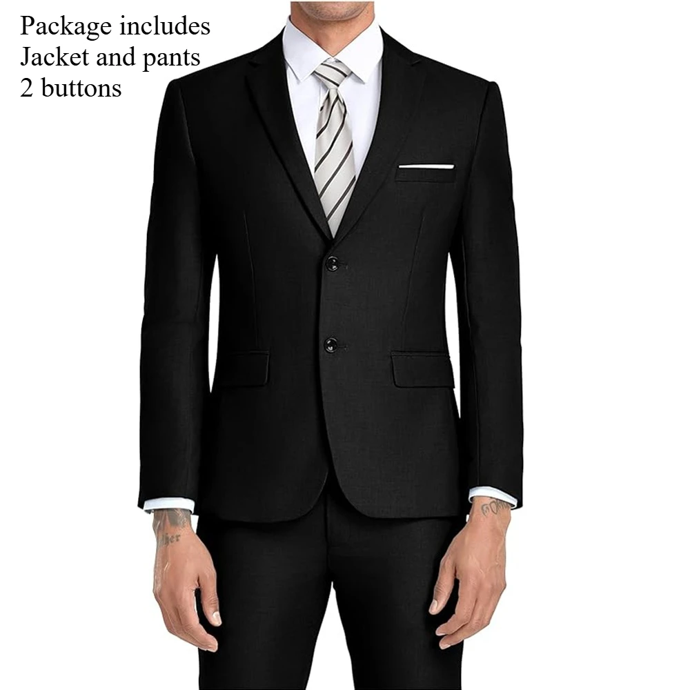 2Pcs-Black-2 buttons