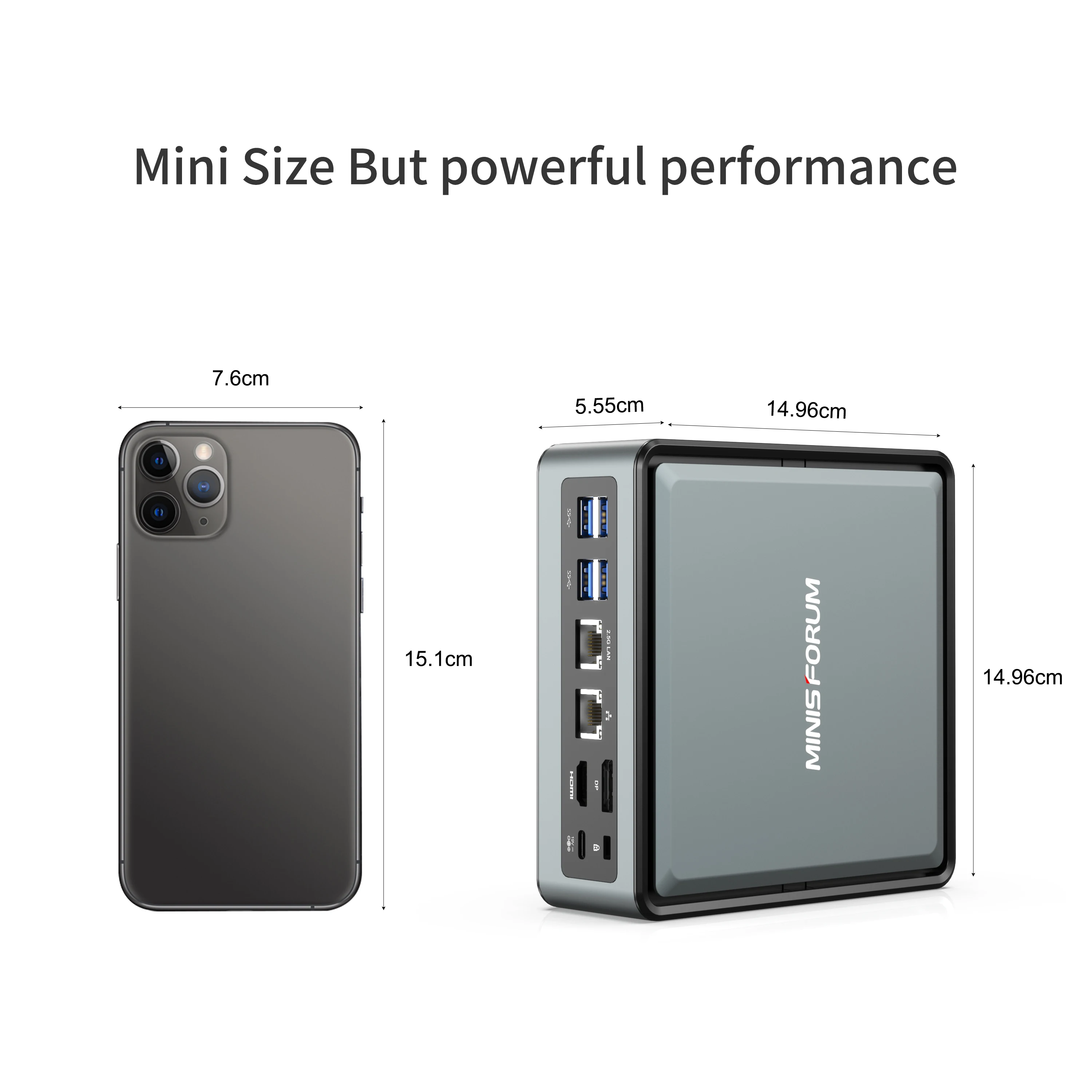 Minisforum HM80 amd ryzen 7 4800U windows 10プロミニpc DDR4 16 
