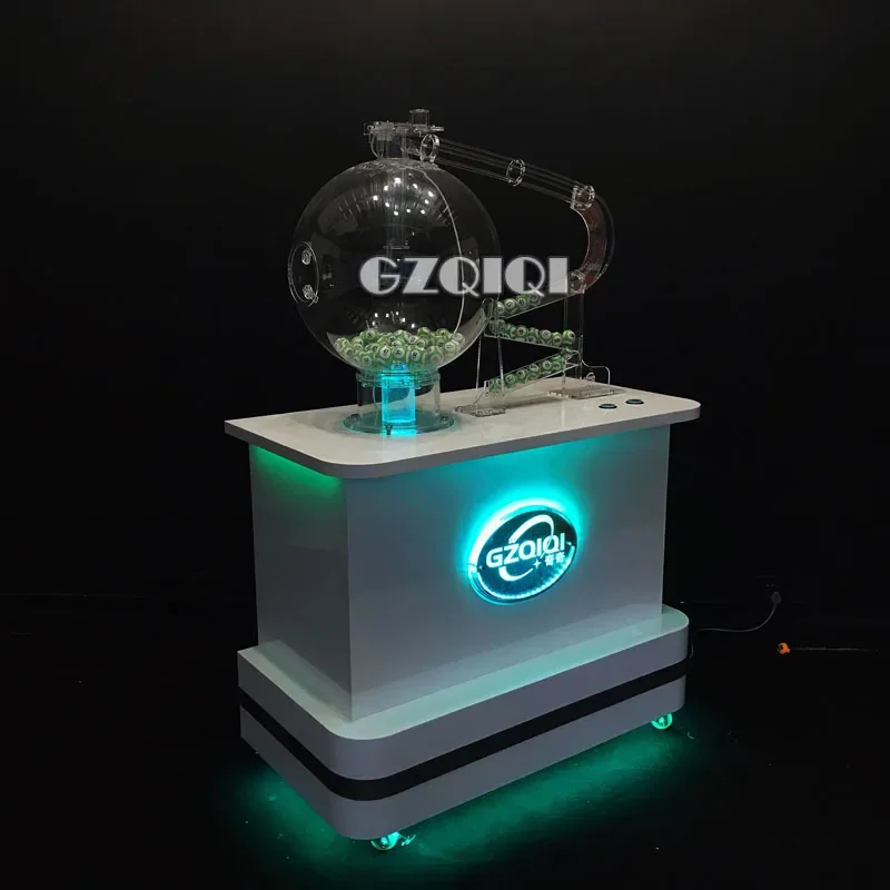 Air Mix Lottery Machine for lucky draw 1D 2D 3D 4D 5D 6D lotto games