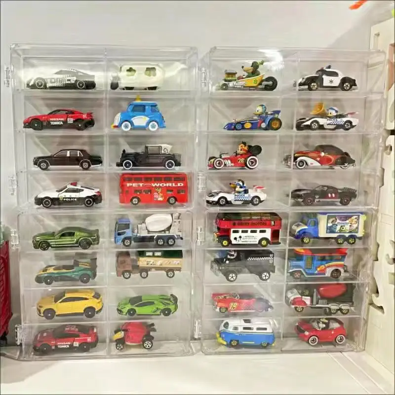 Lot De 50 Boîtes De Présentation PVC Transparent Pour Miniatures échelle 1/64 - MINGZHE