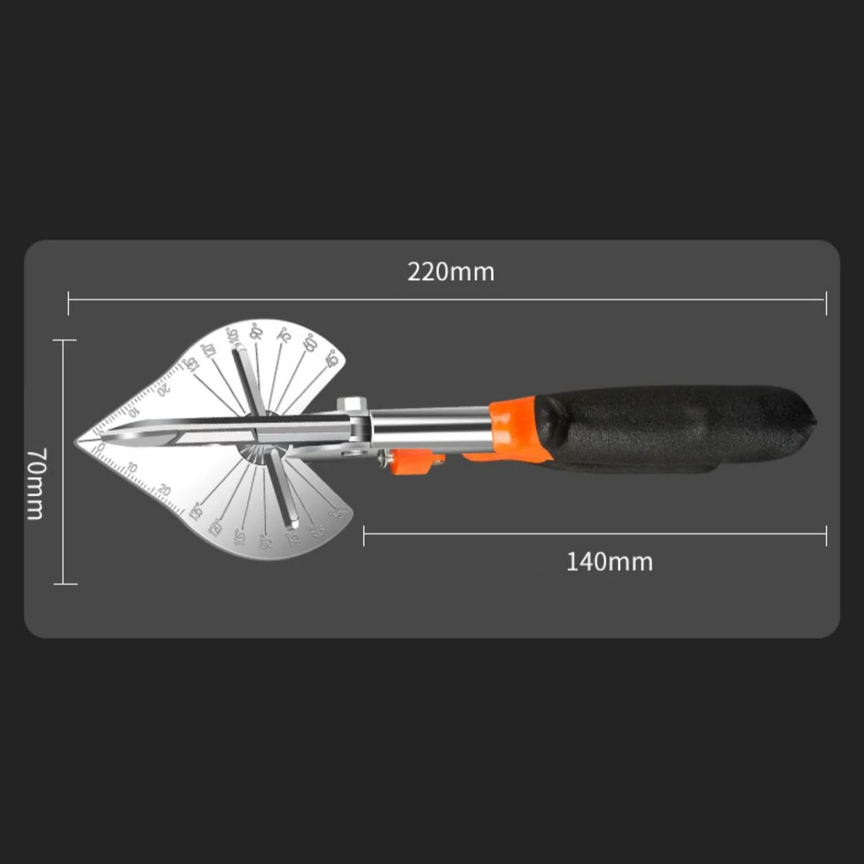 F50 45-135 Degree Electric Trunking Scissor Multi Angle Mitre Automatic Wire Duct Cutter PVC PE PPR Plastic Pipe Cutting Trim