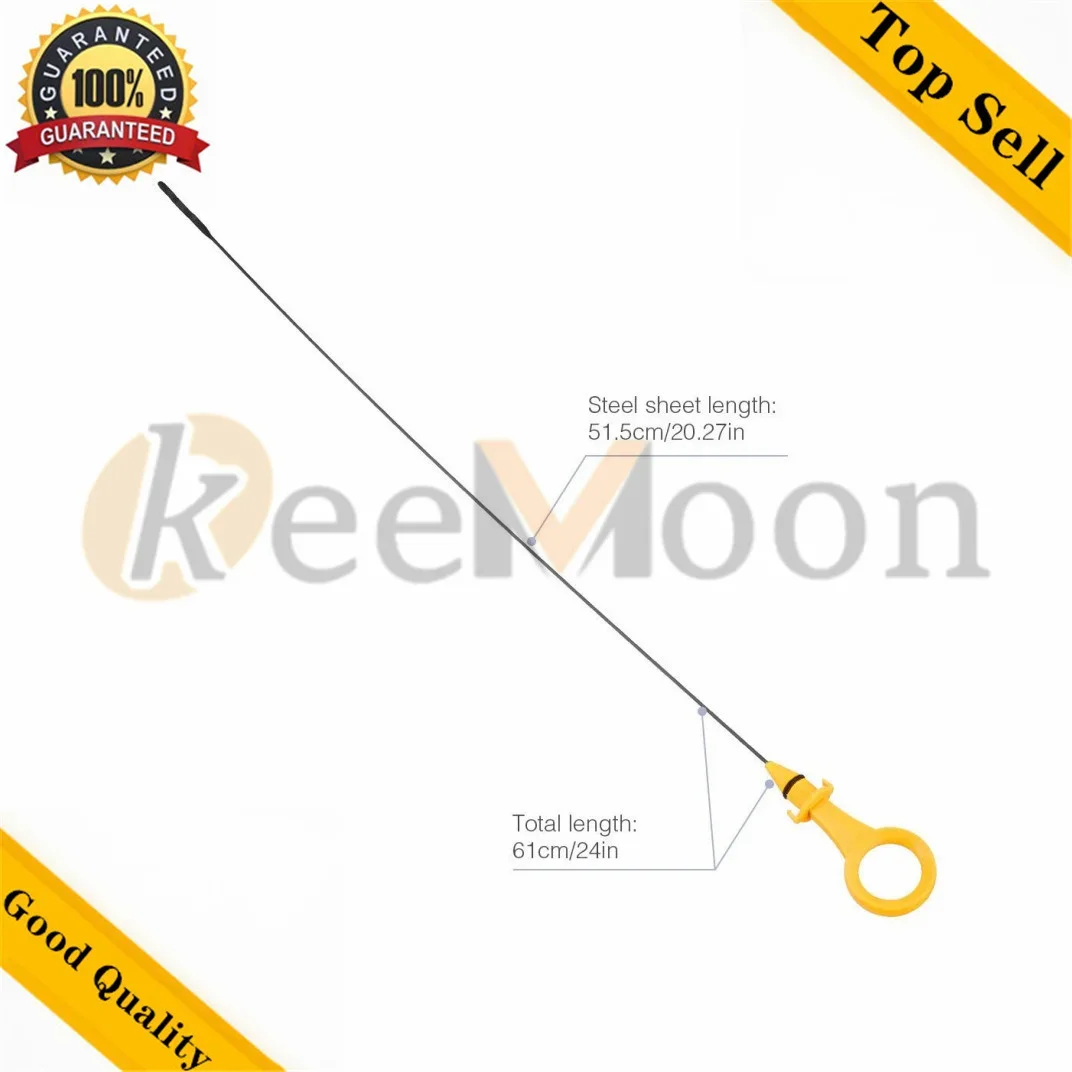 1X Car Engine Oil Dipstick 06H115611E For Audi A4 A5 Quattro 2.0T B8 B9 2009 2010 2011 2012 2013 2014 2015