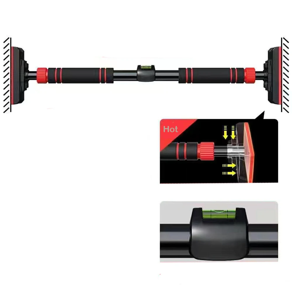 Nabijzicht van handgreep op optrekstang