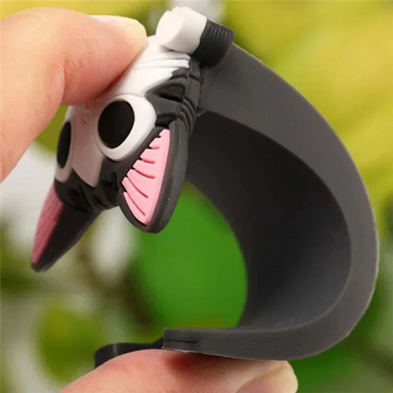 Door Stopper Cartoon Silicone Wedge Door Catcher Block Home Office Children Security Card Bear Armor Cat Shape door stopper silicone door stopper door stopper bumpers