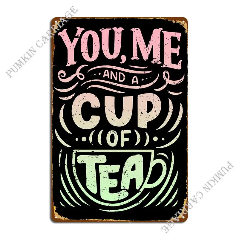 

You And Me Metal Sign Painting Garage Plaques Pub Wall Cave Tin Sign Poster