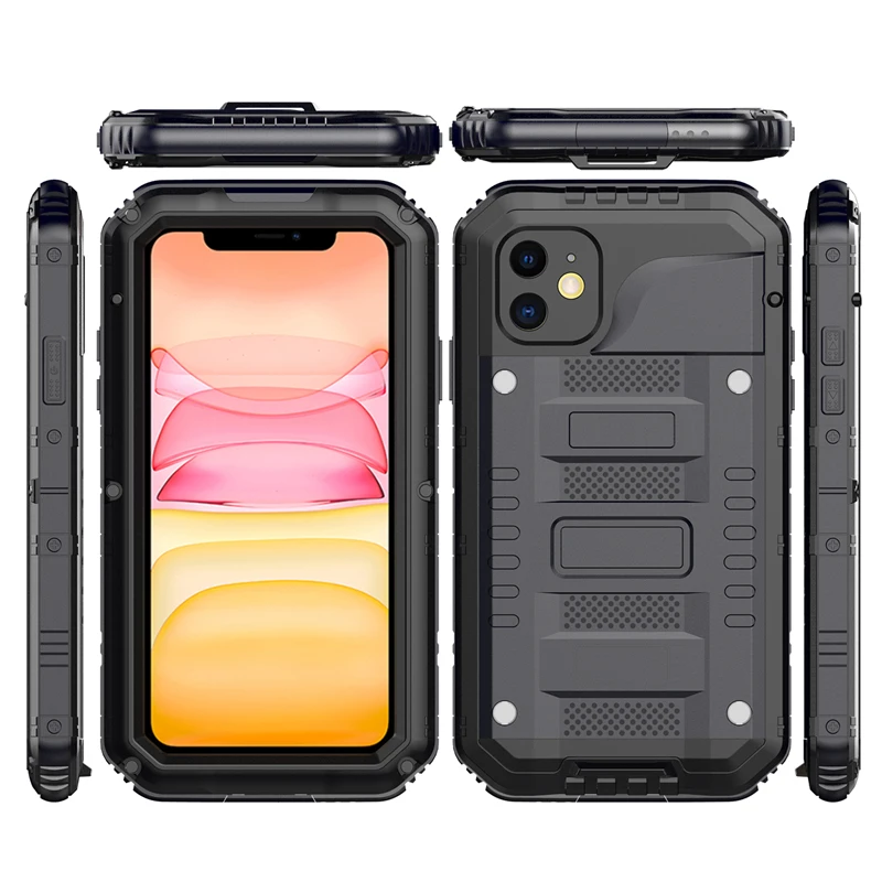 Ultimate Heavy Duty Metal Armor Protection Case | IP68 Waterproof & Shockproof Cover
