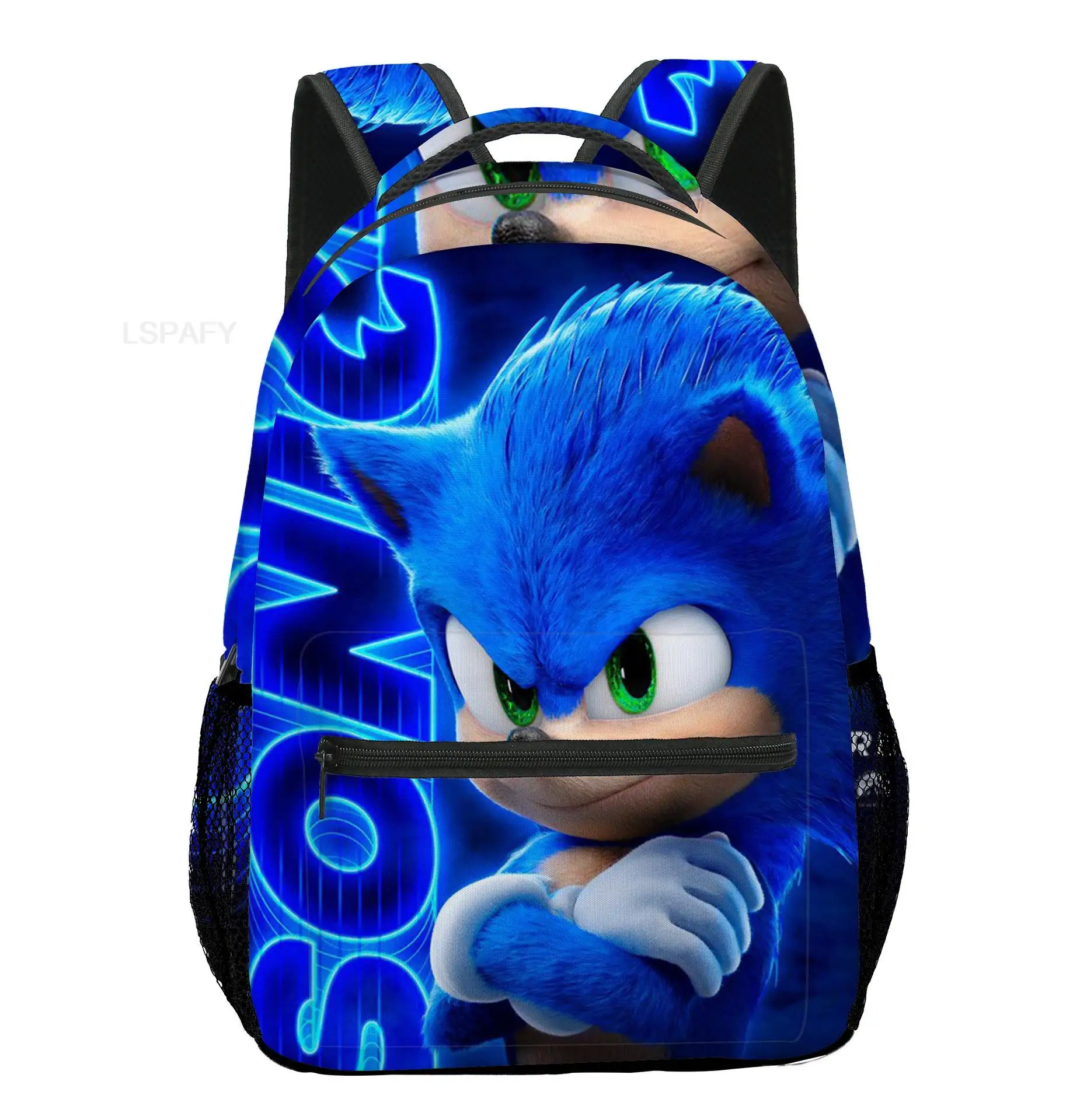 New Sonic School Bags Zaini Anime Sonic Racing Kids Bags Capacità Borse Carine Per Ragazze Regali Di Compleanno Di Natale Per Bambini