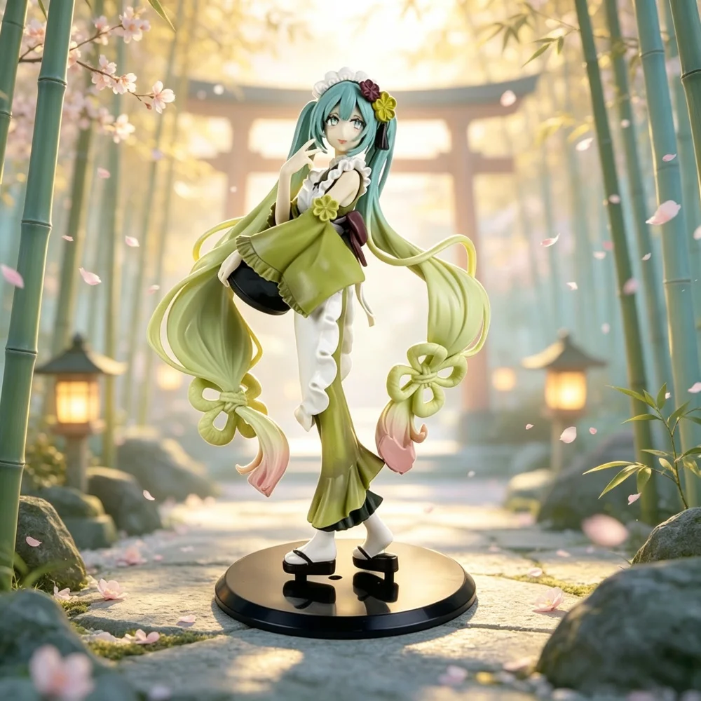 Hatsune Miku Anime Girl Desktop Decor Collectible Doll - Kawaii Vocaloid Statue