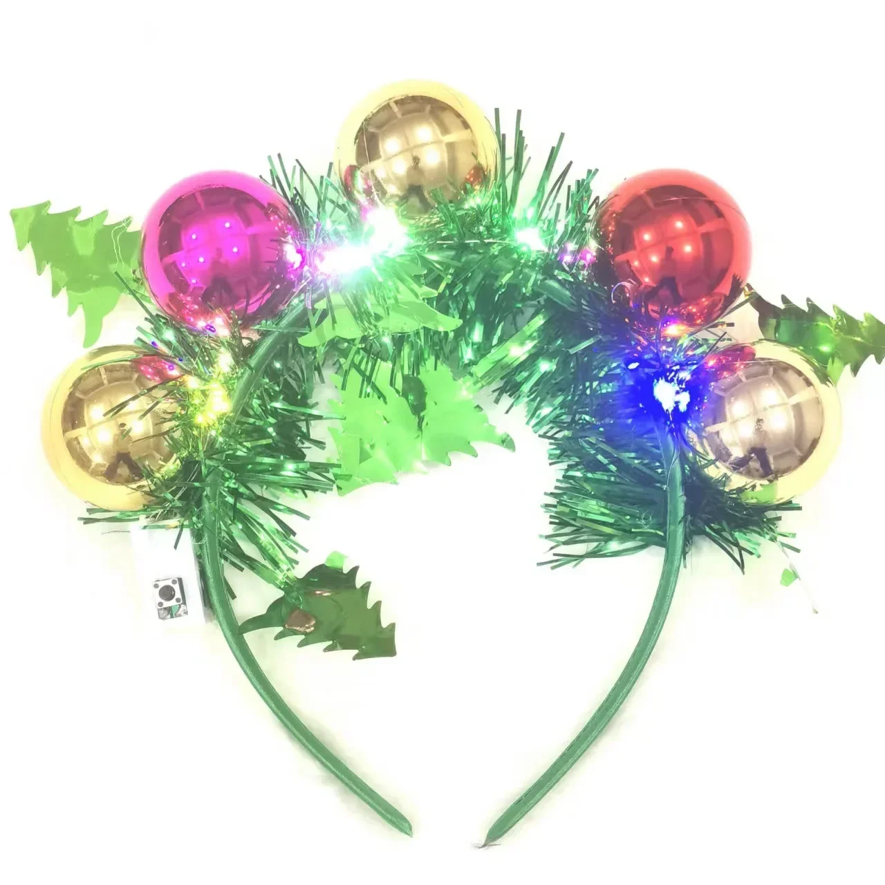 Led Eyes DRESBE Light Up Alien Headband LED Space Headbands Glow Light Up Headband