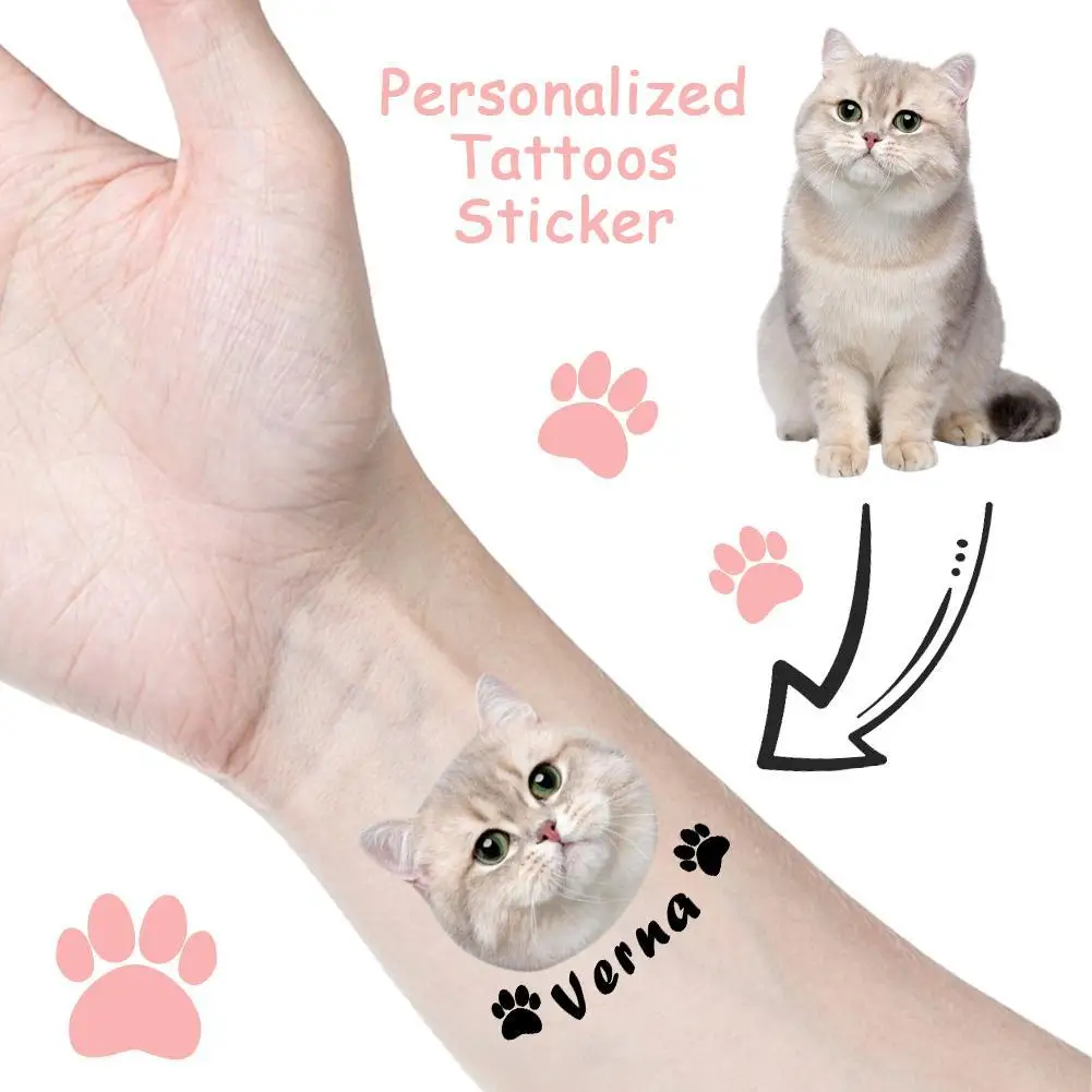 Customized Personalized Temporary Tattoo Sticker DIY Waterproof Tatoo