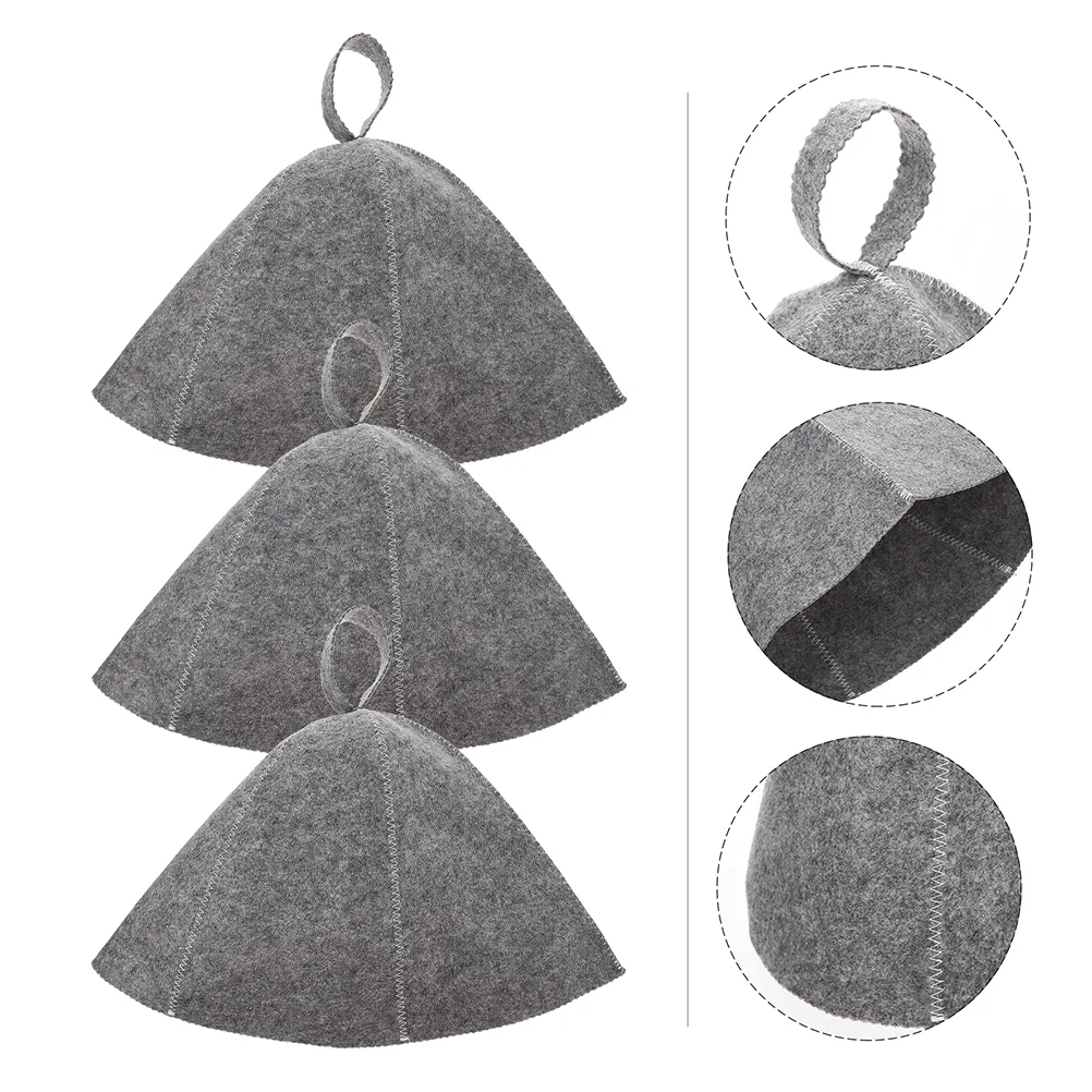 

Sauna Hat Bath For Portable Flexible Supply Felt Bathroom Bucket Accessoriesmen