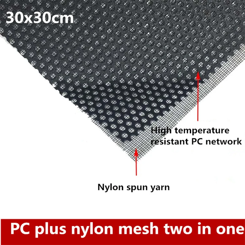 Filtro de Poeira de Camada Dupla para Laptop Filtro de Poeira de Algodão Filtro de Poeira do Chassi Grupo Filtro de Ventilação