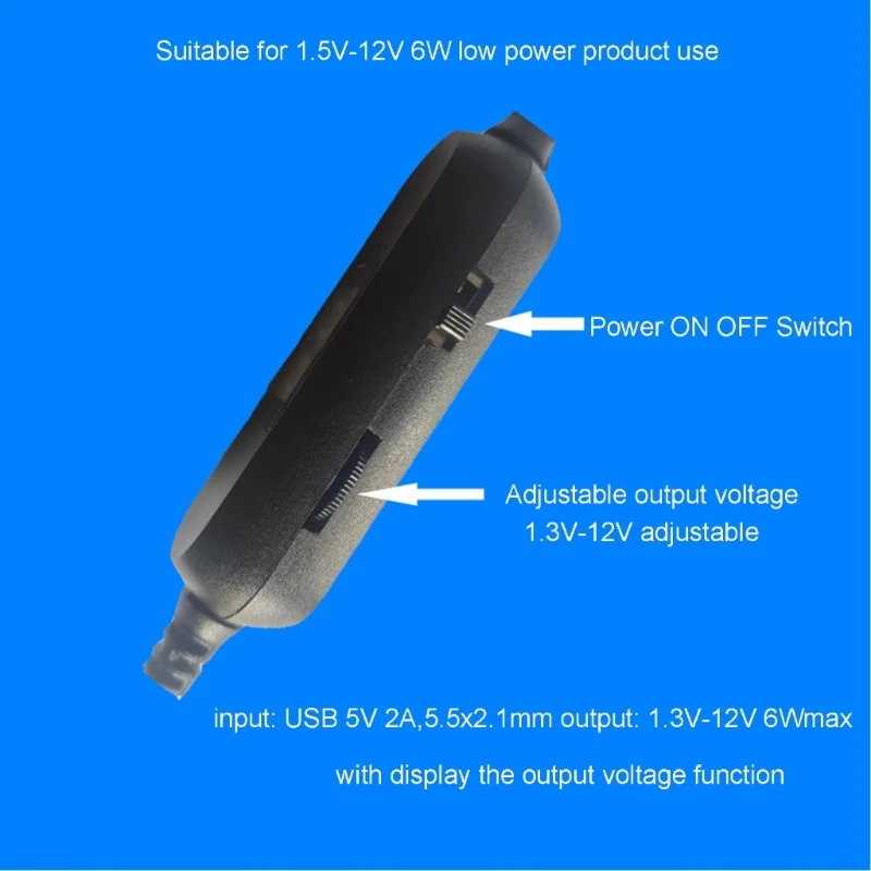 USB 5V  1.5V 3V 4.5V 6V 9V 12V 2.5mm/3.5mm/4.0mm/5.5mm LED Dislpay   ٿ  ڵ尡ִ   ̺