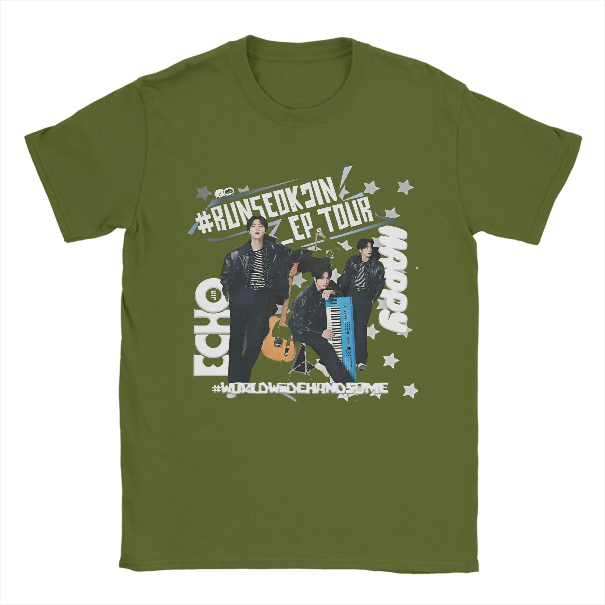 RUN SEOKJIN 2025 Tシャツ EU VER 日本未発売・新品・XL Run Seokjin Ep Tour 2025 Concert Shirt With City Names