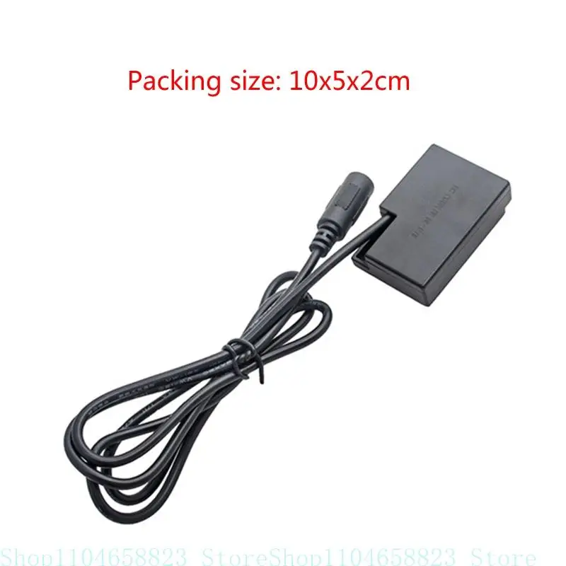 LP-E17 DR-E18 for DC 5.5x2.1mm Coupler Adapter Power Supply Replacement Dummy Battery for 850D 800D 760D 750D