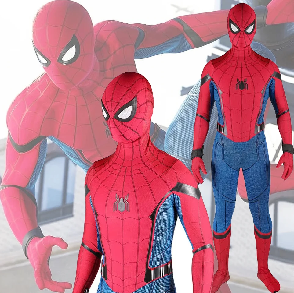 トム・ホランド ホームカミング スパイダーマン コスプレ衣装 3D
