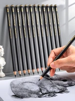 8 Pcs Faber-Castell Graphite Pitt Matt Pencil Set HB, 2B, 4B, 6B, 8B, 10B, 12B, 14B Sketching Drawing Artists’ Quality 2