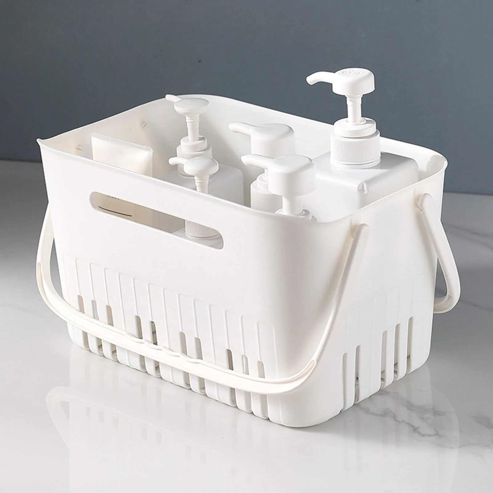 Storage Bag Toilet Storage Rack Shower Caddy Basket Plastic Organizer Storage Tote