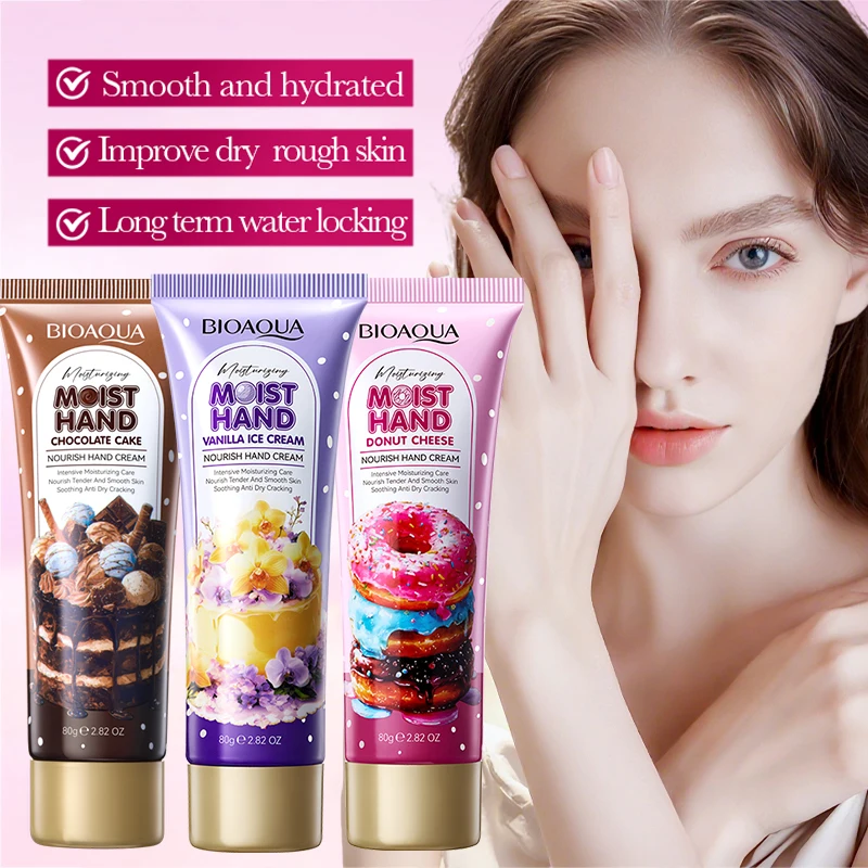 Nourishing Anti-Aging Hand Cream - Moisturizes & Whitens 80g